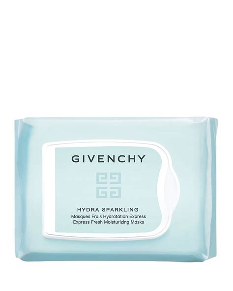 givenchy crema viso hydra sparkling|Givenchy Hydra Sparkling Express Fresh Moisturizing Masks.